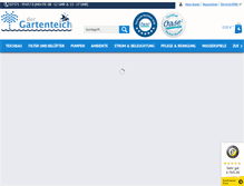 Tablet Screenshot of der-gartenteich.com